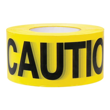 C.H. Hanson C.H. Hanson 1000 ft. L X 3 in. W Plastic Caution Barricade Tape Yellow 19000